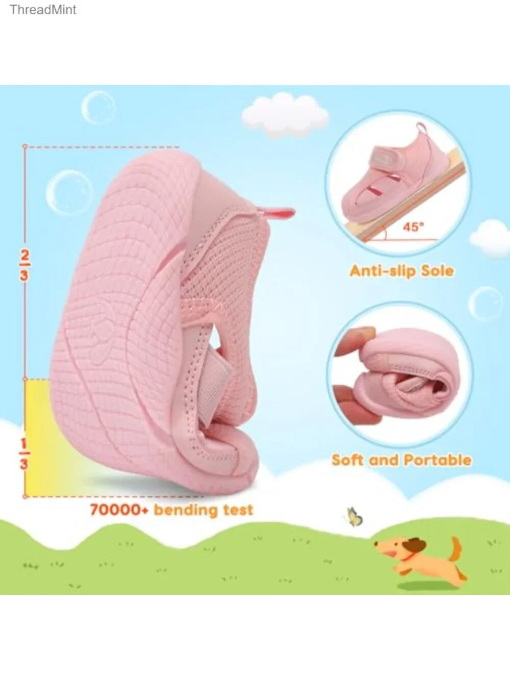 Toddler Water Shoes | Barefoot & Wide Toe Box | Zero Drop Design